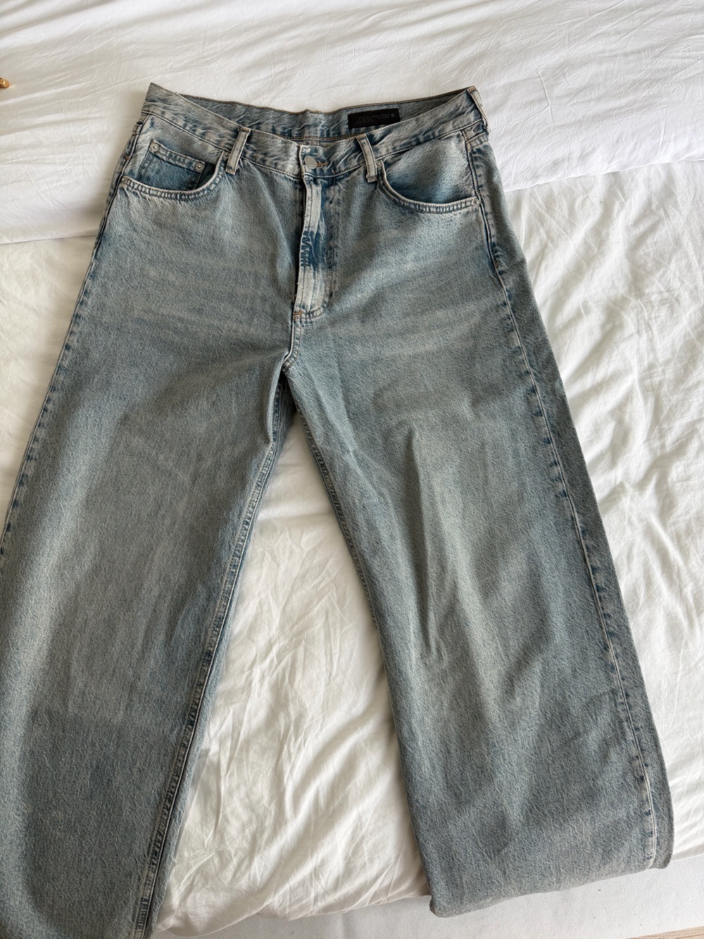 Zara Light Blue baggy Jeans